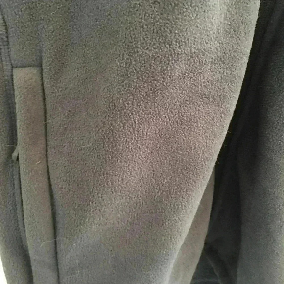 Free Country Grey & Black Fleece Jacket Vest Mens Size M.png - Picture 7 of 13